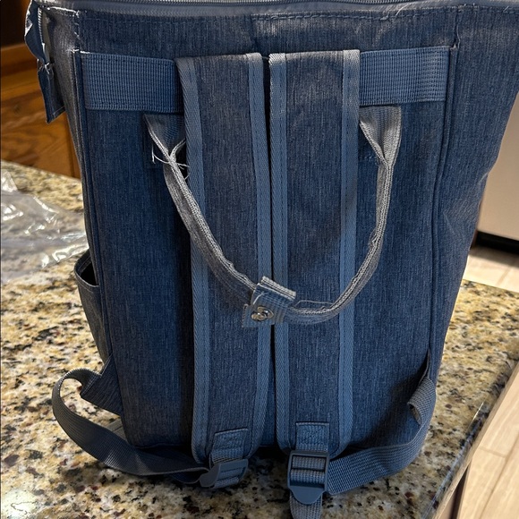 Gray small baby diaper Bag with packets compartments - Picture 7 of 8